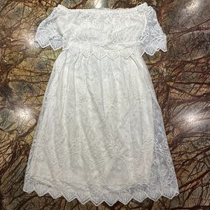 Express Off the Shoulder Dress